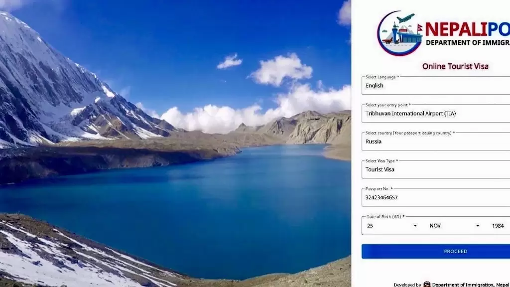 получить визу в Непал